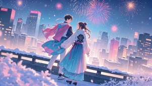 浪漫烟花