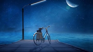 星空下