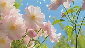 护眼花朵带鱼屏