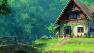 护眼绿景带鱼屏