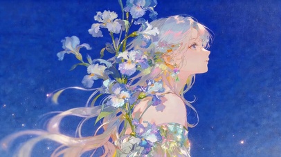 鲜花女孩