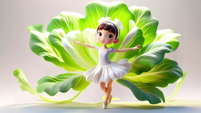 打工人之小白菜菜的芭蕾舞技能