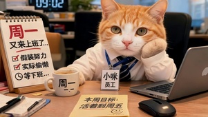 猫咪打工仔
