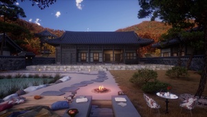 4k秋意庭院