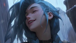 大雨落下