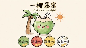 一椰暴富