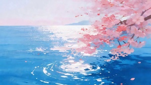 樱落蓝海