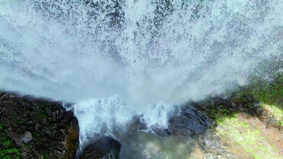 4K唯美瀑布飞流直下