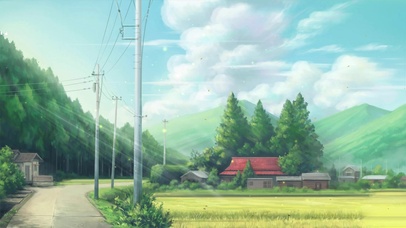 唯美乡村田园风景