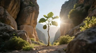 阳光山谷五花果树