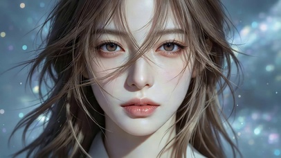 唯美的女孩