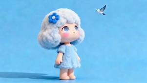 可爱女孩