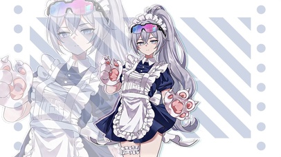 银狼女仆