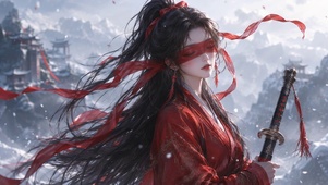 古风侠女剑客