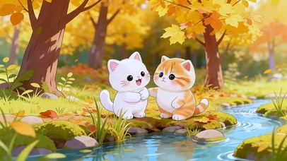 金叶溪畔的猫语