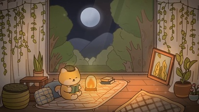 深夜学习的狗狗