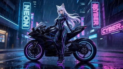 机车女孩