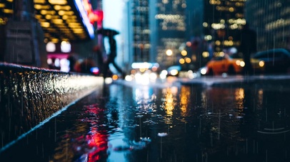 城市雨夜