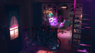 治愈温馨的房间