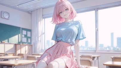 青春校园美女高清4k