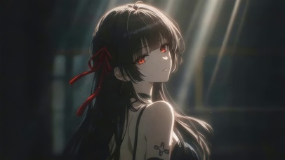 千咲的绝美回眸