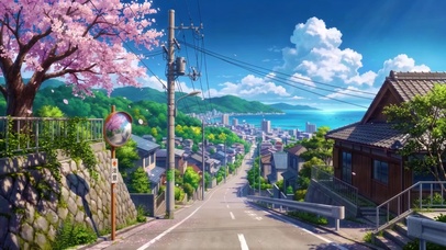 樱花小镇