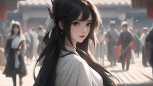 女神温柔唯美回眸清纯