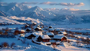 寒山雪村