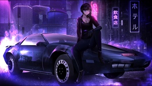 赛博朋克少女