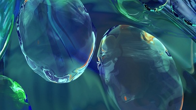 酸性美学渐变蓝色动态