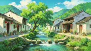 村庄美景