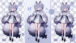 软萌狐耳少女萌舞