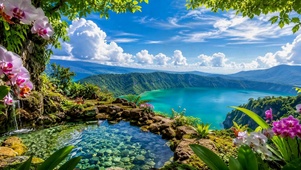 花海湖景秘境
