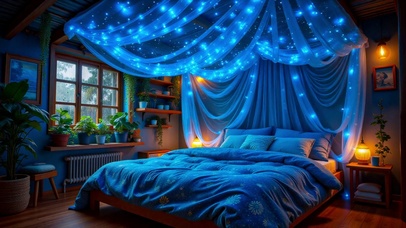 【雨景】星光卧室