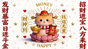 前途无量日进斗金