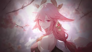 八重神子樱花原神