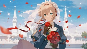 薇尔莉特闻玫瑰