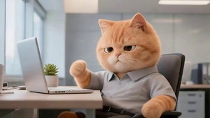 打工仔猫咪