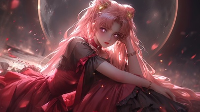 月下少女