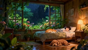 雨夜花房