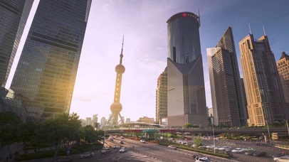 4K 高清 上海陆家嘴金融中心