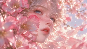 花瓣金发女神