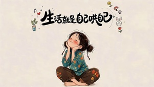 生活就是自己哄自己