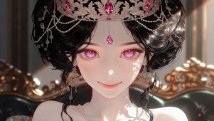 贵气女神高清4k