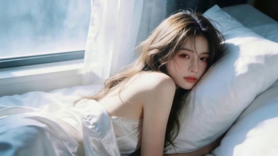 懒床的女孩