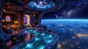 太空科技小屋