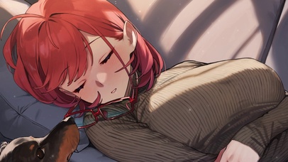 熟睡少女女孩