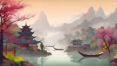 一程山水一年华