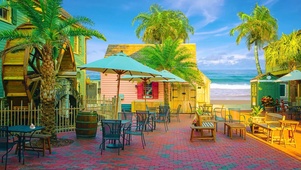 户外海滩咖啡馆