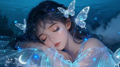 深海之息・蝶舞少女的幽蓝秘境